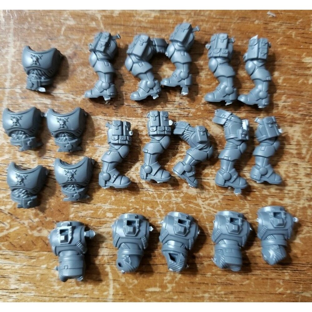 Warhammer 40k Space Marine Bits Primaris Reiver MK X Phobos Torso & Legs x5 - Picture 7 of 9